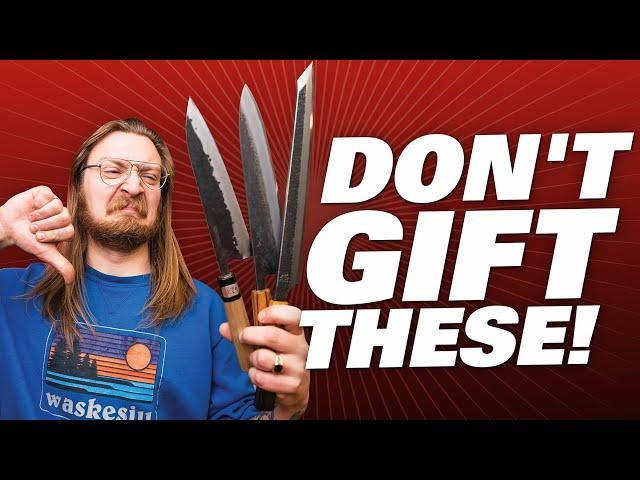 5 Japanese Knives to NEVER Give As Gifts!