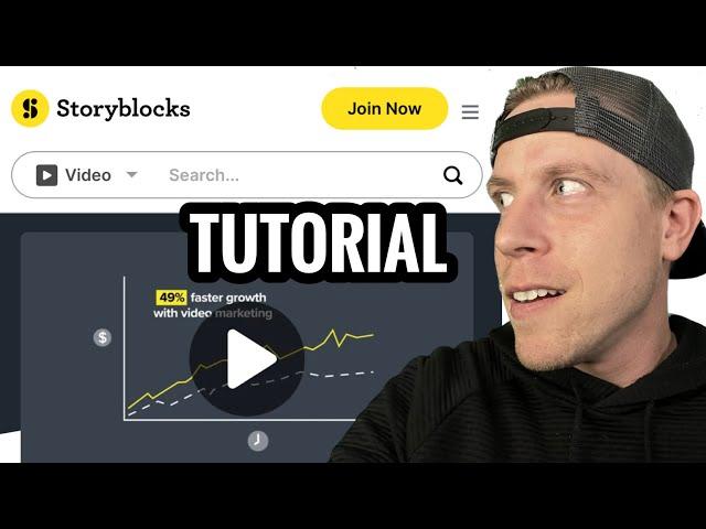 How to Use Storyblocks Tutorial