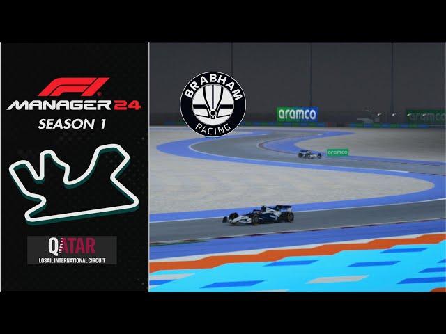 Taking The Fight To Williams - F1 Manager 24 [Brabham]: S01/R23 - Qatar