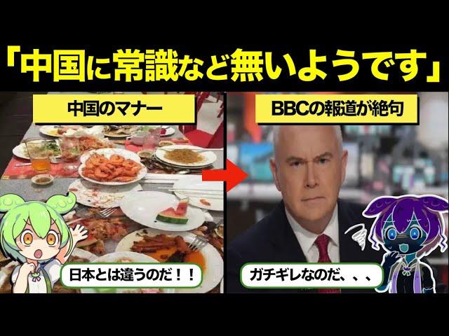 【総集編】【海外の反応】「これは動物園の映像ですか？」食べ放題を利用する中国人と日本人の衝撃の違い…英BBCの記者が目撃したその差に世界が驚愕！…【ずんだもん×ゆっくり解説】