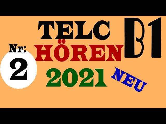 Telc B1-Hören-Prüfung B1 HÖREN-Modelltest b1 Hörverstehen