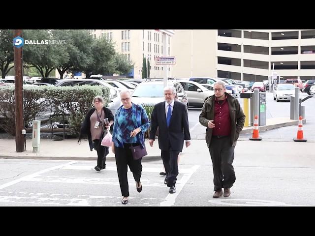 Former Dallas County Schools President Larry Duncan walks into the Earle Cabell Federal Building