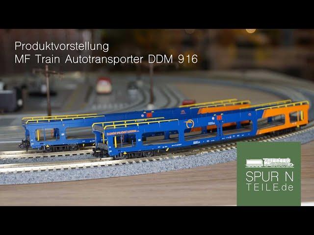 Spur N: MF-Train Autotransporter DDm 916