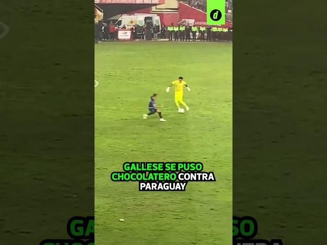 ¡QUÉ HACES, GALLESE! TERRIBLE DRIBLING del arquero de la SELECCIÓN PERUANA en el PERÚ vs PARAGUAY