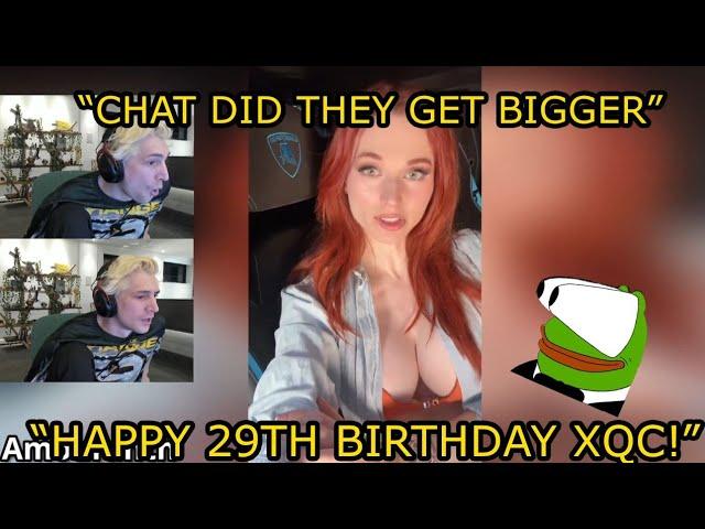 xQc Reacts to his 29th Birthday Video