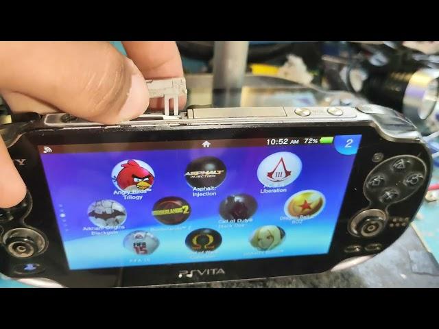 PSVITA con SD2VITA - Se ha extraído la tarjeta de memoria al entrar en Modo Suspensión - Solución