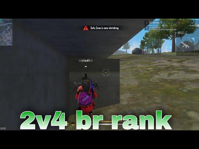 duo vs squad br ranked match || Free Fire Telugu || Bharath gaming YT