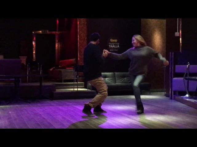 Freestyle salsa choke dancing – Omar Bakr & Johanna Sallinen