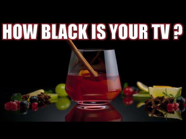 How Black is Your TV ? LG Demo OLED TV Perfect Black 60 fps