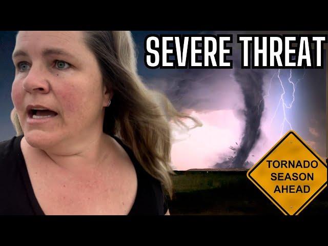 Tornado Season Starts Now | Rush To Keep Safe In this Severe Threat | Large Hail & High Wind