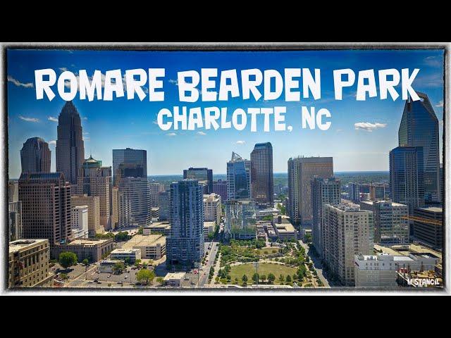 Romare Bearden Park - Uptown Charlotte, NC ( DJI Mavic Pro Footage) across from BB&T Ballpark