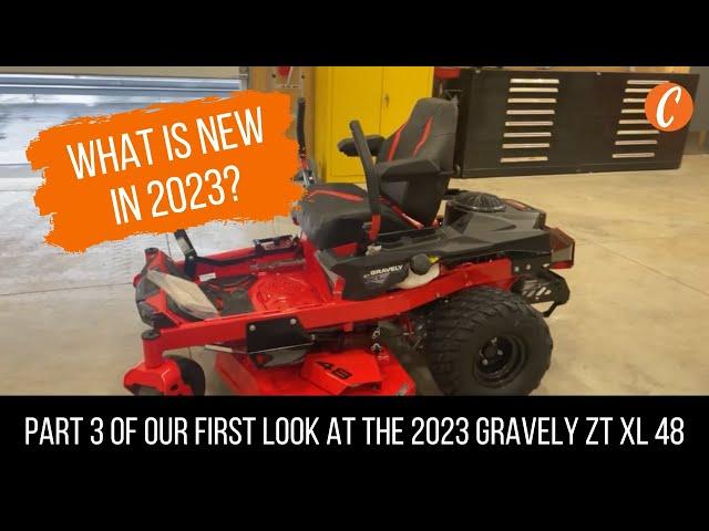 What's Different About the 2023 Gravely ZT XL?