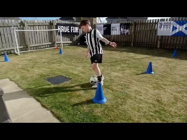 Juventus Academy Scotland at Home - Individual Skills 1.6 Change of Direction