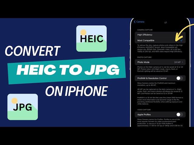 How To Convert HEIC/HEIF Image Files To JPG On iPhone