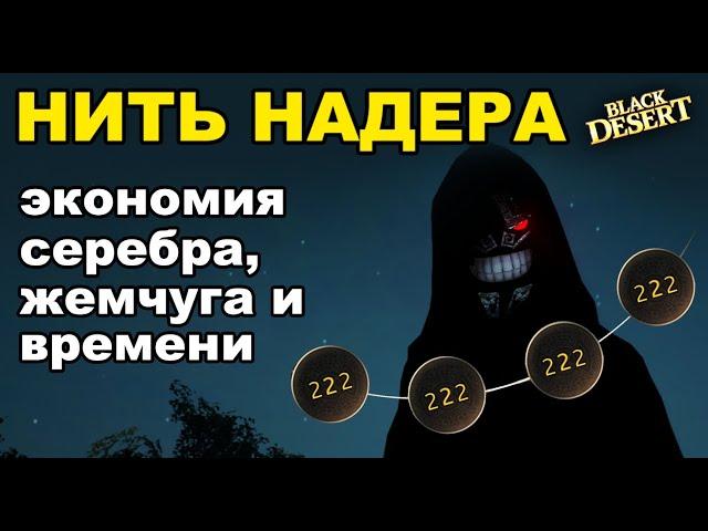 Нить Надера: Как экономить на заточке в BDO -  Black Desert (MMORPG)