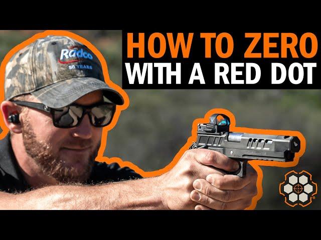 How to Zero A Red Dot Sight Using Your Pistol