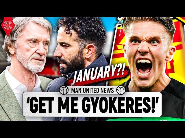 Gyokeres Transfer Plans CHANGED! | Man United News