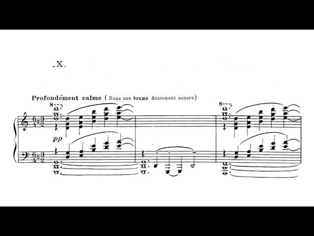 Debussy plays Debussy - Préludes, Book 1, No. 10: La cathédrale engloutie (The engulfed Cathedral)