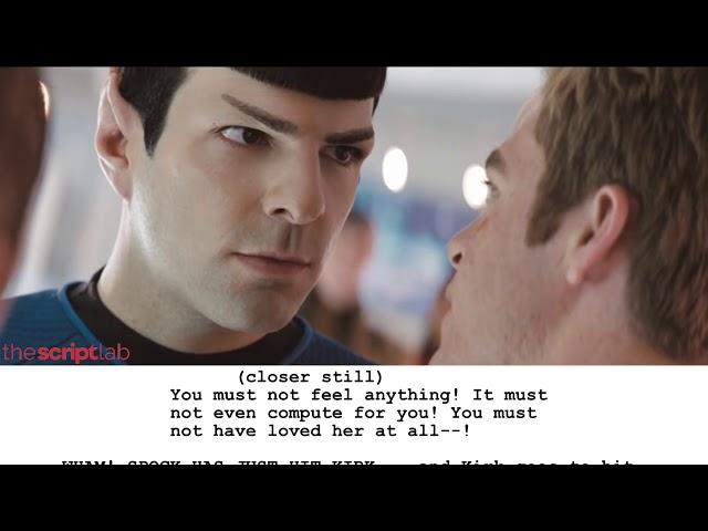 Star Trek | Emotionally Compromised HD - "Script to Screen" to The Script Lab