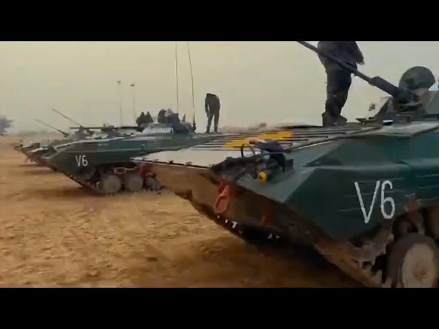 Tiger Division of Indian Army Hone Organized Integrated Drills