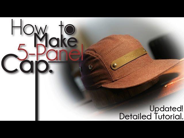 How To Make 5-Panel Camp Hat