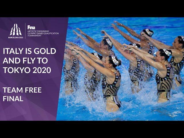 Artistic Swimming Olympic Qualifier - Italy is GOLD 