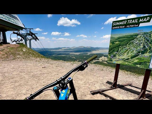 Arizona DH Bike Park - Go Pro - Trail “Slippery Rocks” Sunrise Park Resort MTB