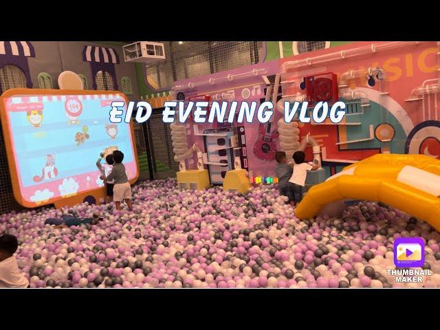 Eid evening spent well at Fun Tory play area in tabuk Saudi Arabia. #1stvlog #eiduladha2024