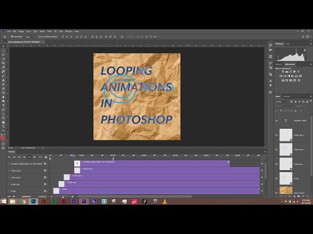 Adobe Photoshop CC Looping Animation Tutorial