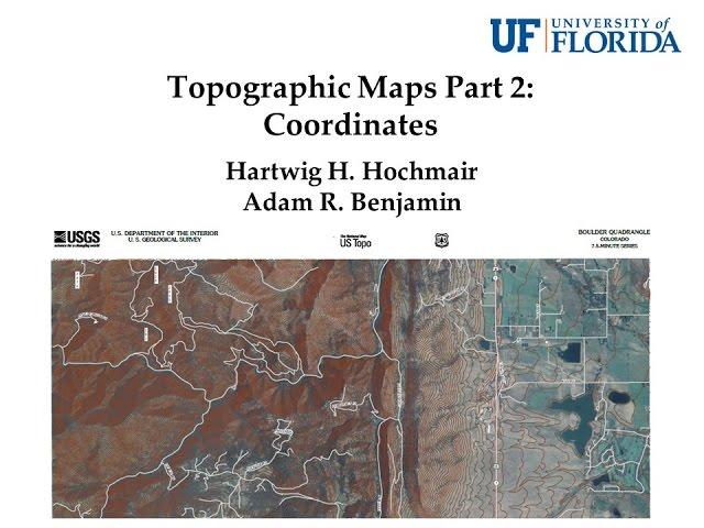 Topographic Maps Part 2: Coordinates