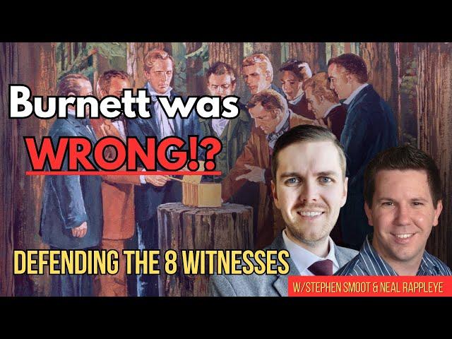 Defending the testimony of the 8 witnesses of the gold plates