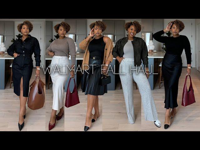 NEW Walmart Fall Haul & IT'S GIVING LUXURY | Walmart's Fall 2024 Fashions & Trends