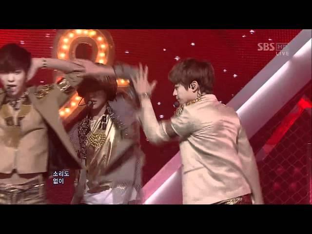 SHINee [Sherlock] @SBS Inkigayo Popular song 20120401
