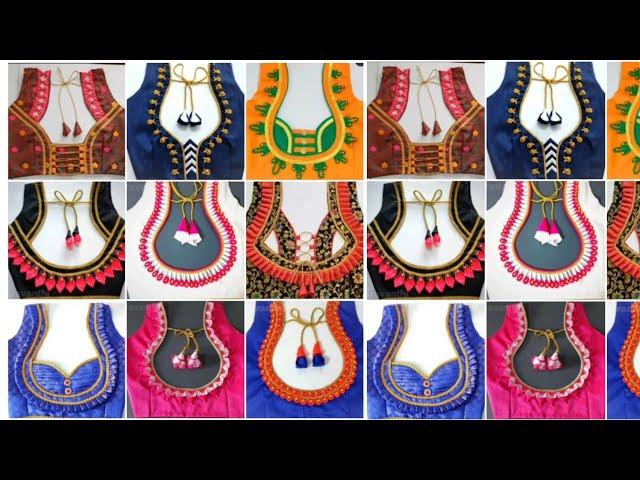 blouse neck design 2024/new model blouse designs/beautiful boutique blouse designs/new blouse design