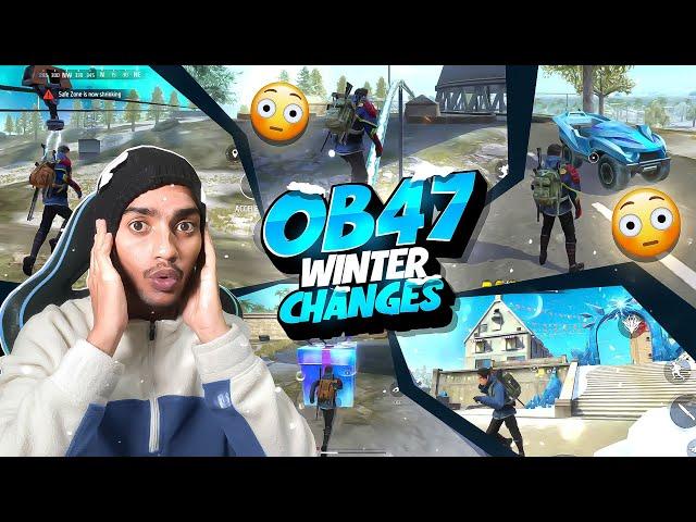 OB47 ALL WINTER CHANGES  Garena Free Fire