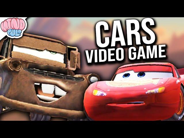 Cars the video game but Mater is terrifying