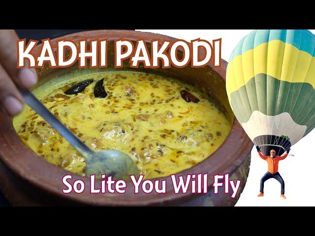 Khadi Pakdi Punjabi Style – Crispy Pakoras in Tangy Kadhi | Ultimate Comfort Food!