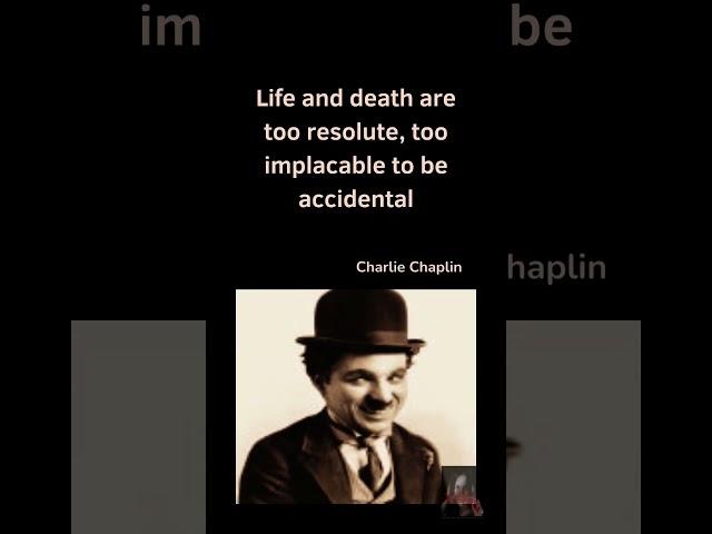 Charlie Chaplin Quotes || Quotes || Beautiful Words For Beautiful Life || #shorts #charliechaplan