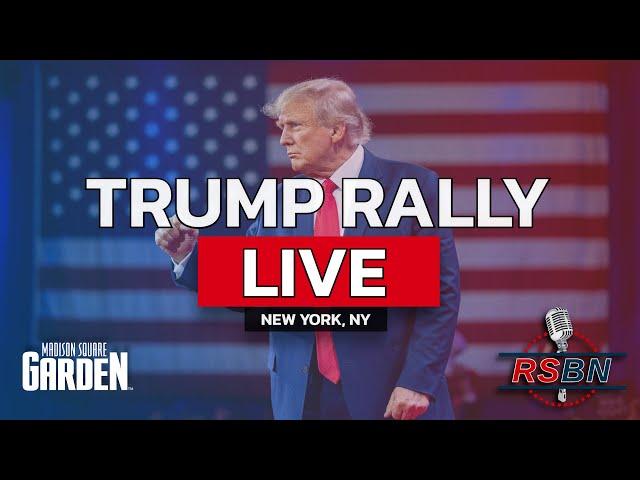 LIVE REPLAY: Trump Holds a Rally at the Iconic Madison Square Garden in New York - 10/27/24