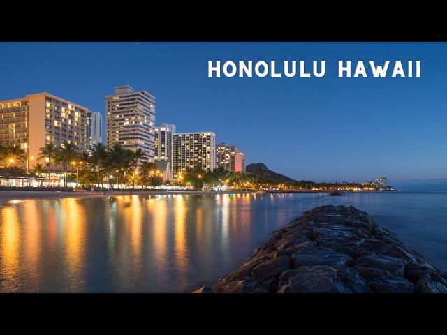 Honolulu Hawaii Drone View - Drone Tour