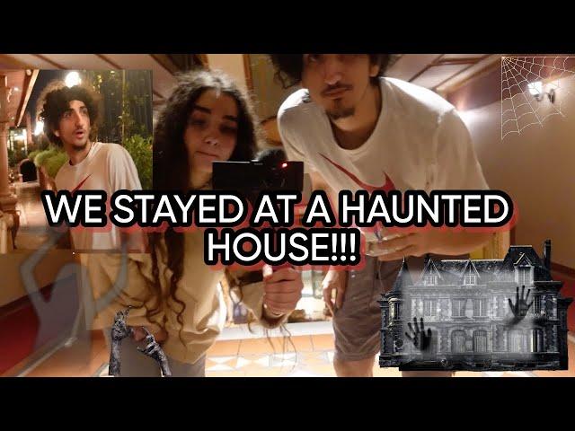 WE STAYED AT A HAUNTED HOUSE FOR 5 NIGHTS!!!