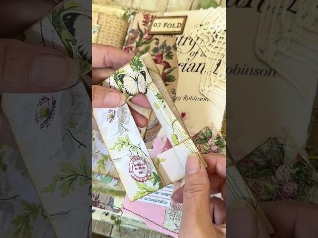 Junk Journal July 2024 Day 3 “Fold” #junkjournaljuly