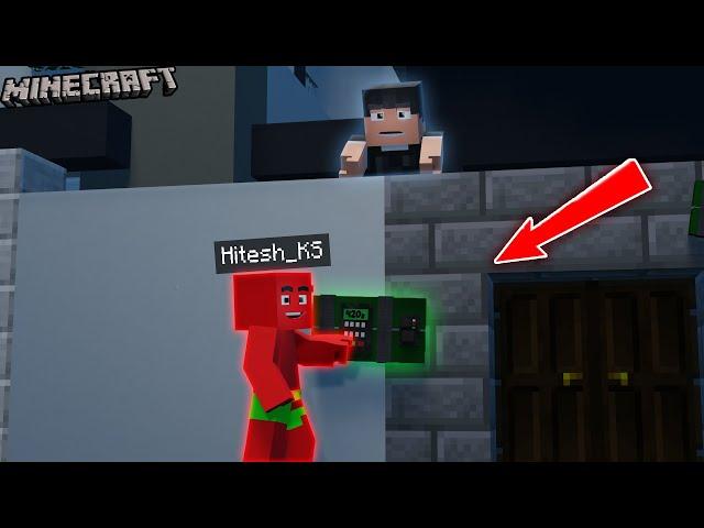 Hitesh KS Blew Up My Minecraft House | MHK