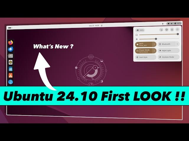 Ubuntu 24.10 First LOOK :  The Best Ubuntu Release Ever ?!