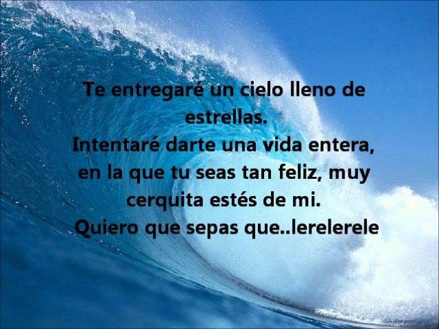 Andy y Lucas - El ritmo de las olas (Letra)
