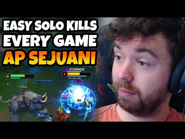 AP Sejuani is a Hidden OP Solo Killing Machine. Enemy reaches half HP, they die next rotation.