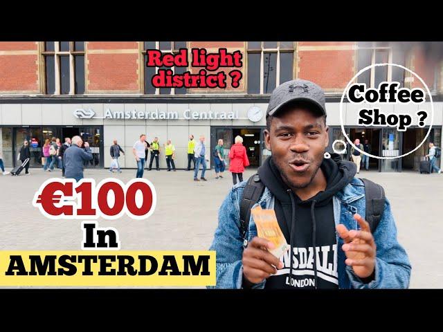 €100 in AMSTERDAM in 24 hours | WORLD's Most Loved Holiday Location | what to do in Amsterdam