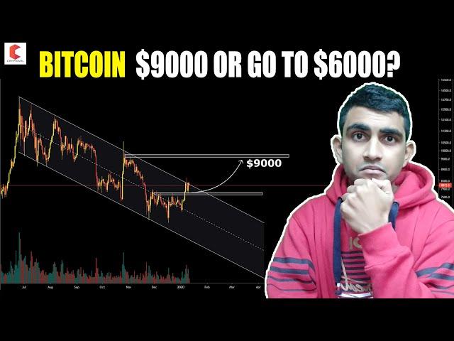 BITCOIN $9000 or going to $6000, BITCOIN critical point - CRYPTOVEL