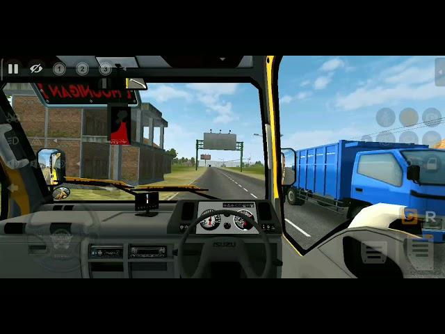 Bus simulator indonesia mod truck nusantara creation android gameplay version