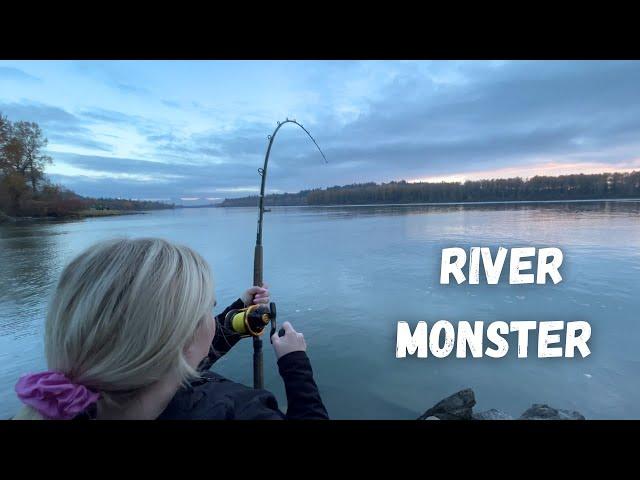 SHORE Fishing for STURGEON